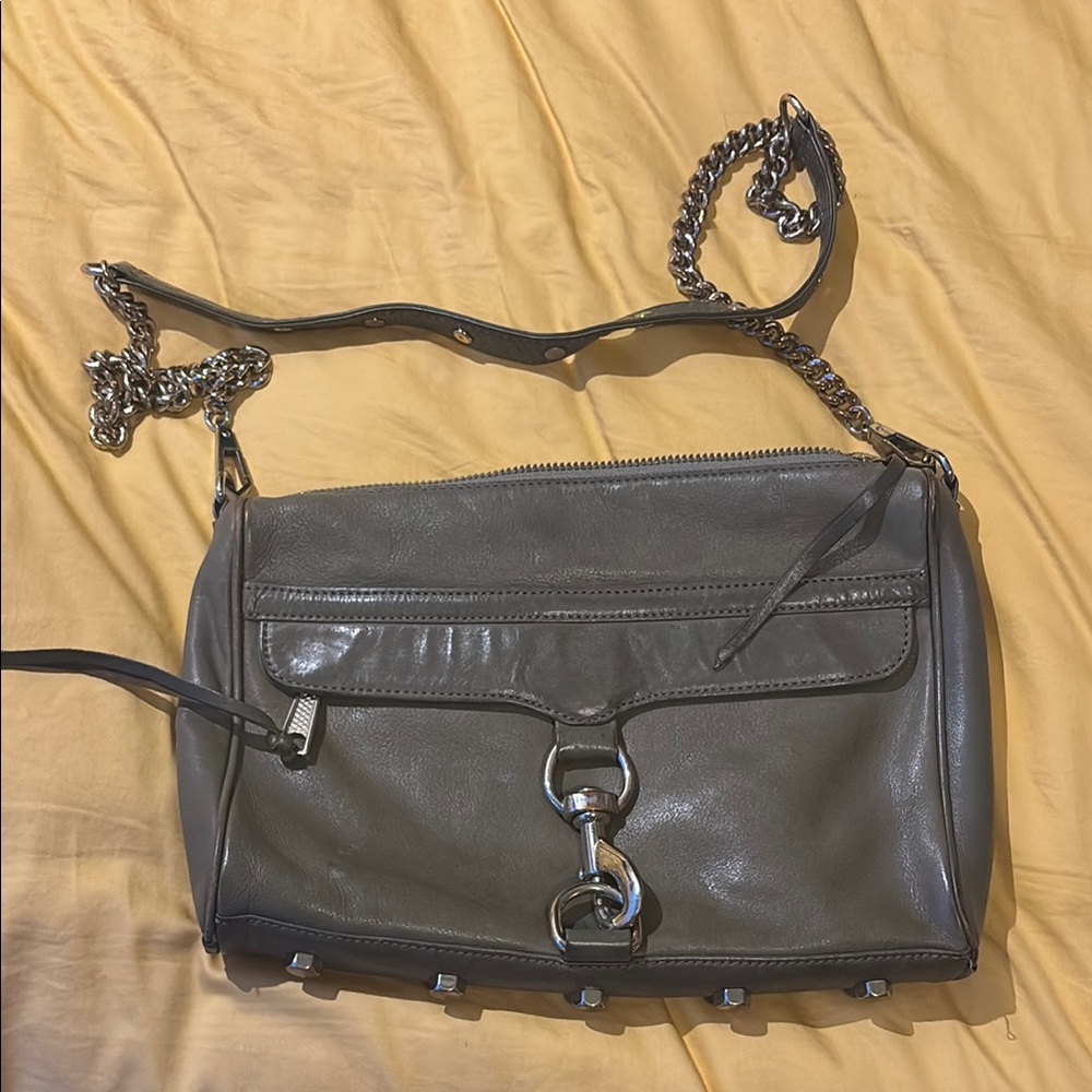 Rebecca Minkoff Green Leather Crossbody Bag